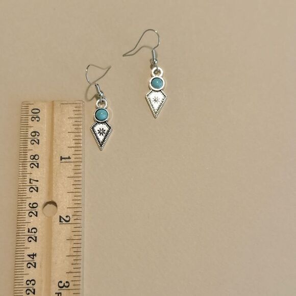 Boho Dangle Earrings #1616 - Picture 3 of 3